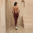 Women’s Halter Ruched Back Jumpsuit – Fitted Leg