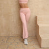 Women’s High-Waisted Flare Leggings With Pockets – Sculpt Fit