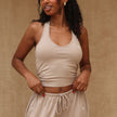 Women’s Mono Strap Crop Top