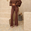 Women’s Flare Drawstring Trousers