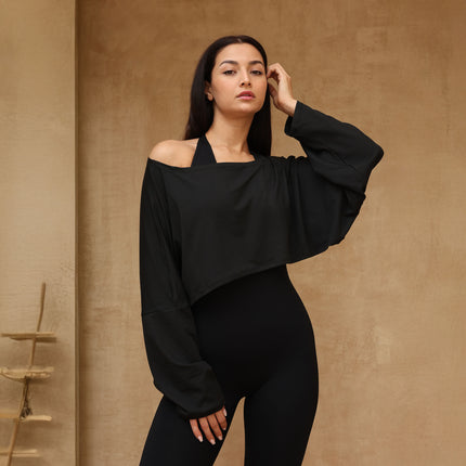 Women’s Long Sleeve Crop Top