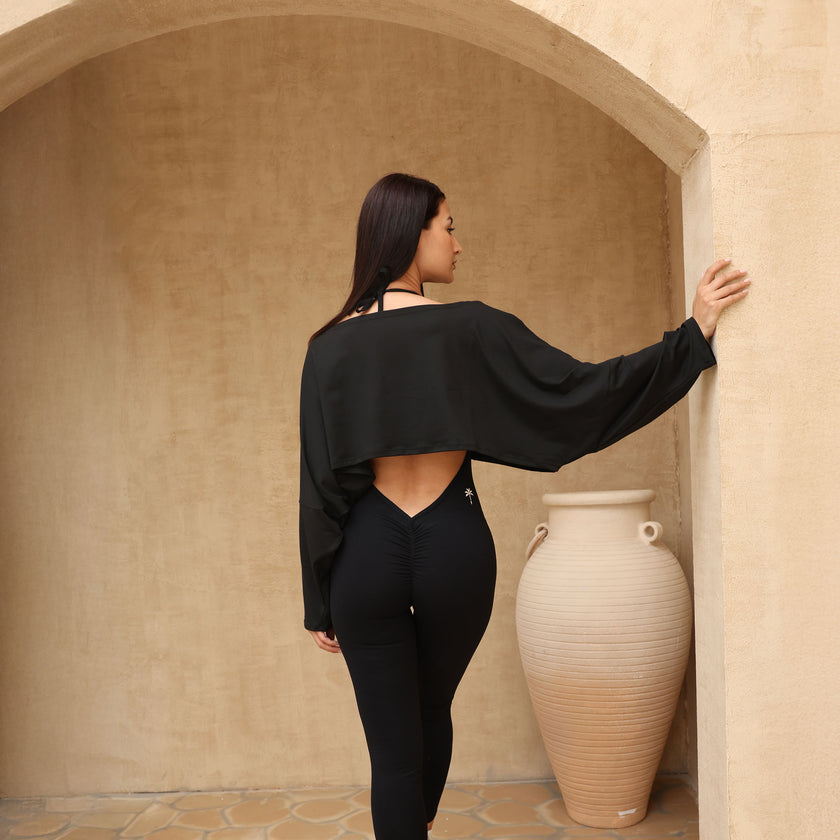 Women’s Long Sleeve Crop Top